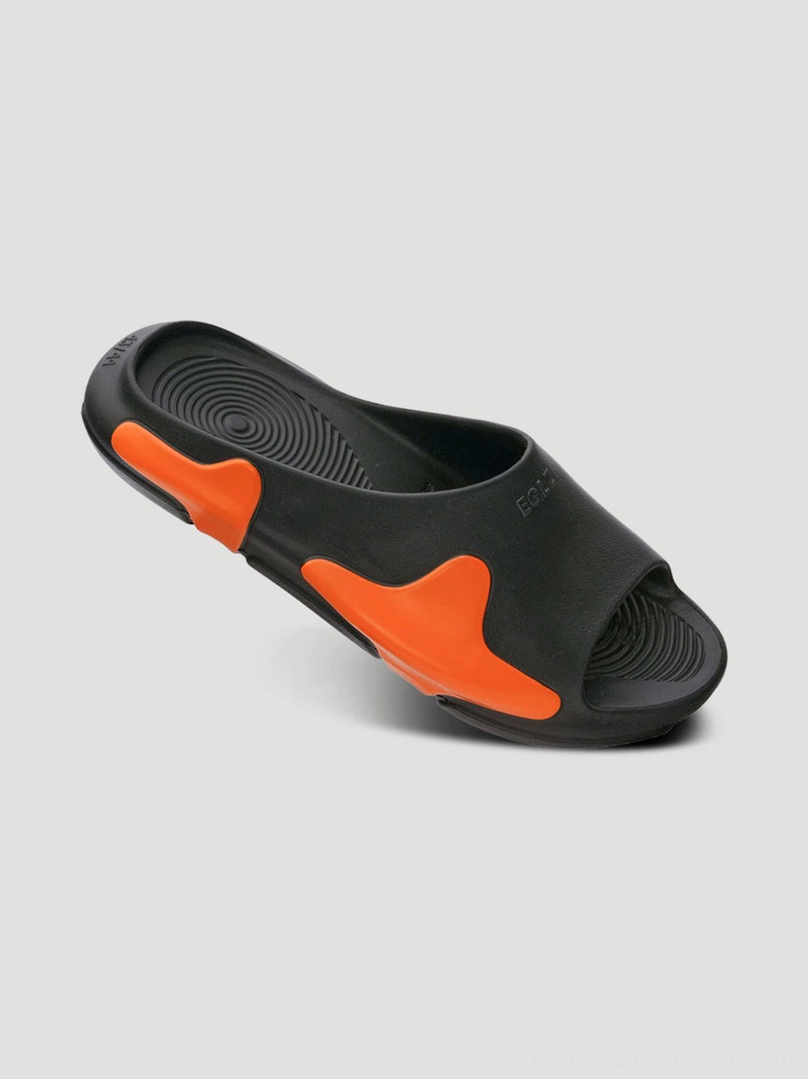 Asymmetric colorblock cloud cushion slide sandals lightweight unisex streetwear footwear product image