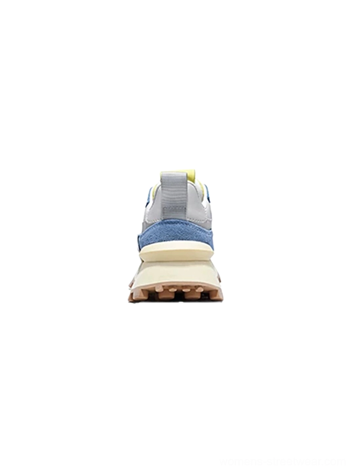 Breathable perforated platform shoes featuring structured leather upper and chunky urban streetwear sole