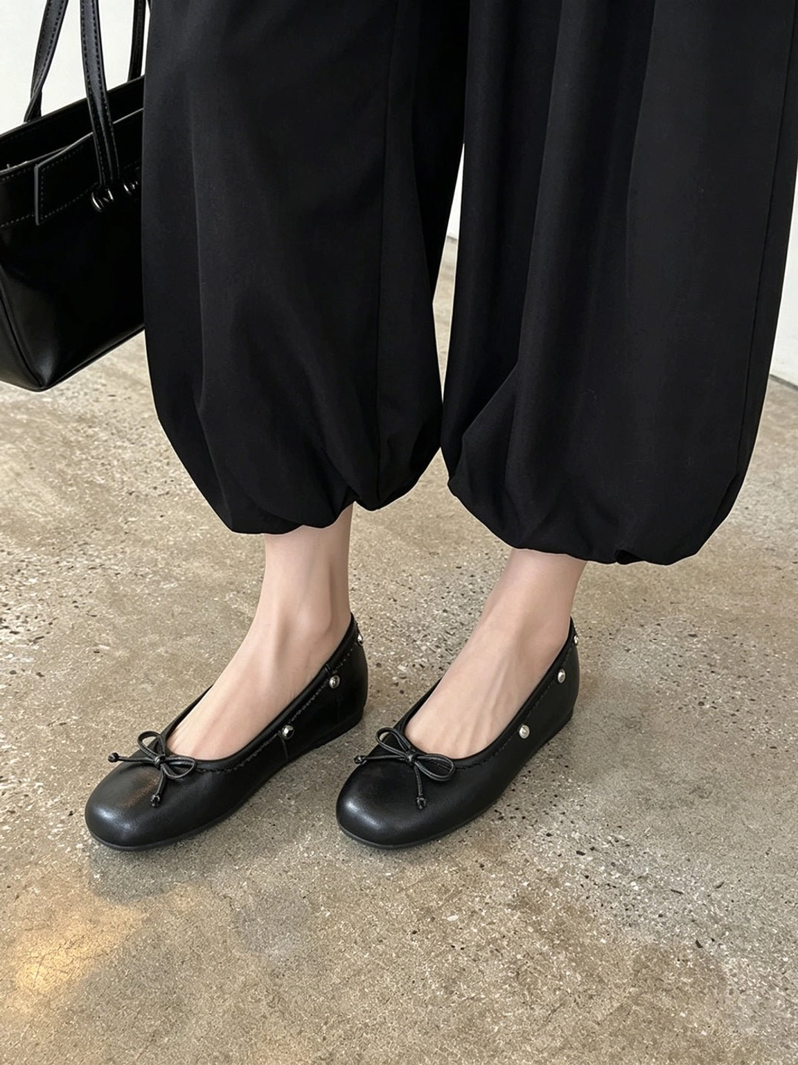 Convertible bow-wrap slouchy sandal boots product detail showcasing the detachable ribbon bow design
