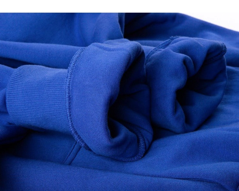 Heavyweight double-layer oversized hoodie clean construction product detail view