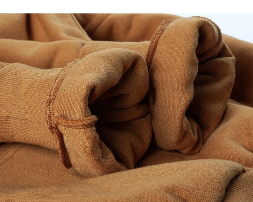 Unisex double-layer oversized hoodie versatile Seoul fashion styling detail