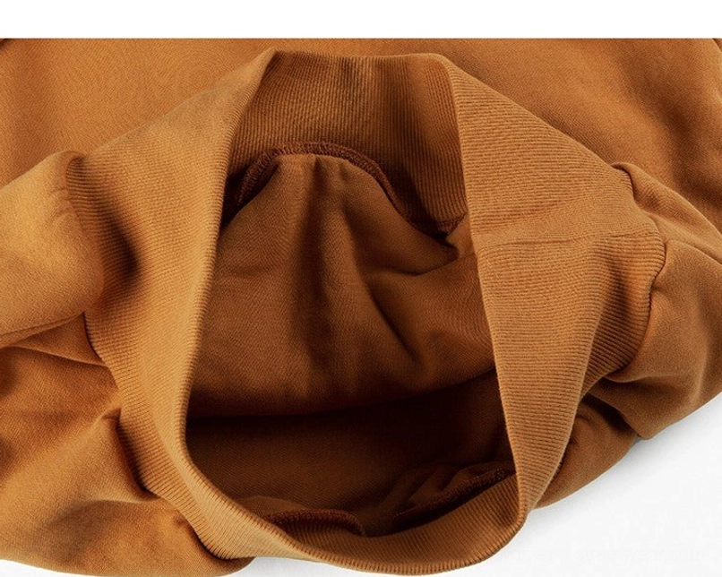 Double-layer oversized unisex hoodie premium casual streetwear product view