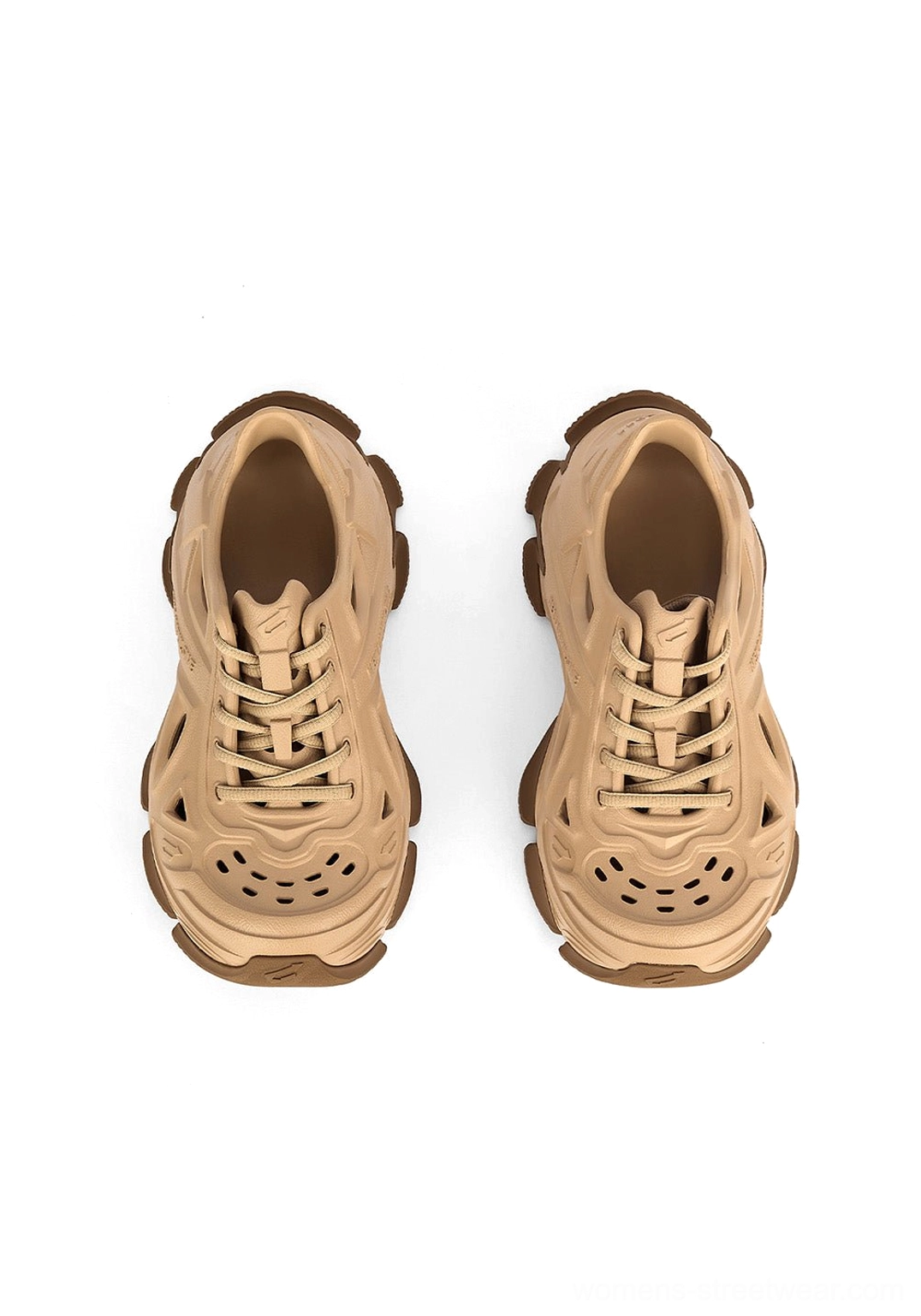 Lightweight futuristic EVA platform clogs designed for Acubi, Y2K, techwear, and Seoul streetwear outfits
