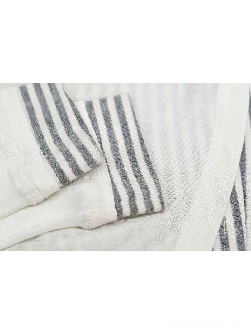 Graffiti layered long sleeve top asymmetric neckline streetwear detail