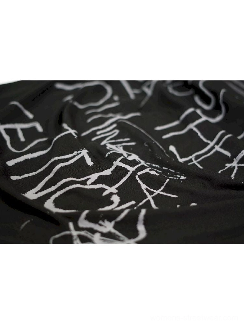 Graffiti layered long sleeve top graphic long sleeve streetwear product image