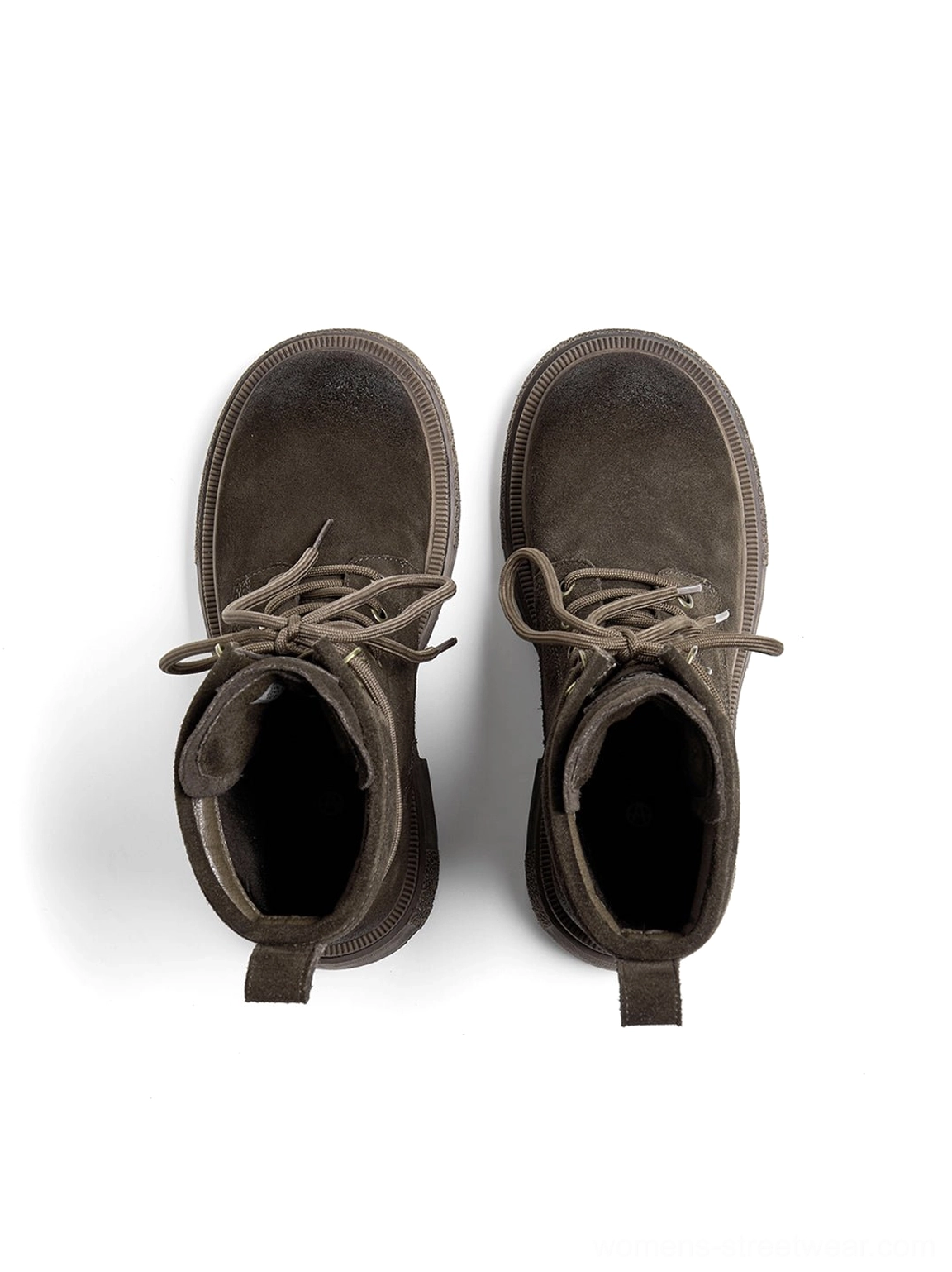 Gray distressed combat boots storage care presentation showing maintenance preservation longevity tips
