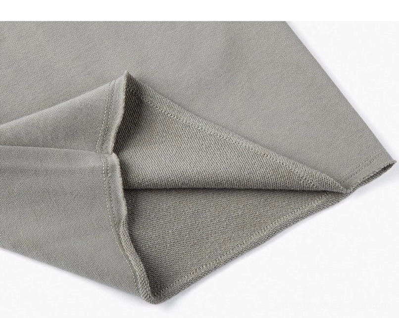 Heavyweight raw hem drawstring sweat shorts streetwear product detail view