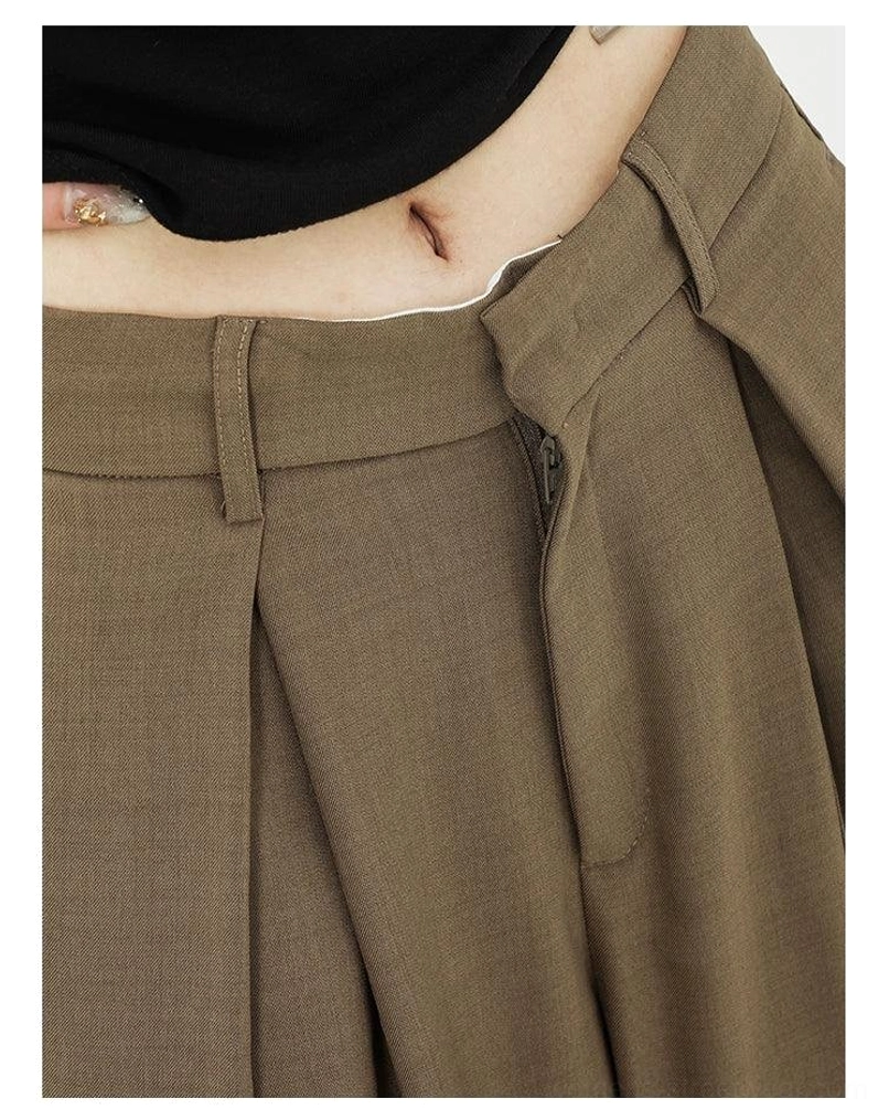 High-waist wide-leg palazzo streetwear pants elevated minimalist outfit view
