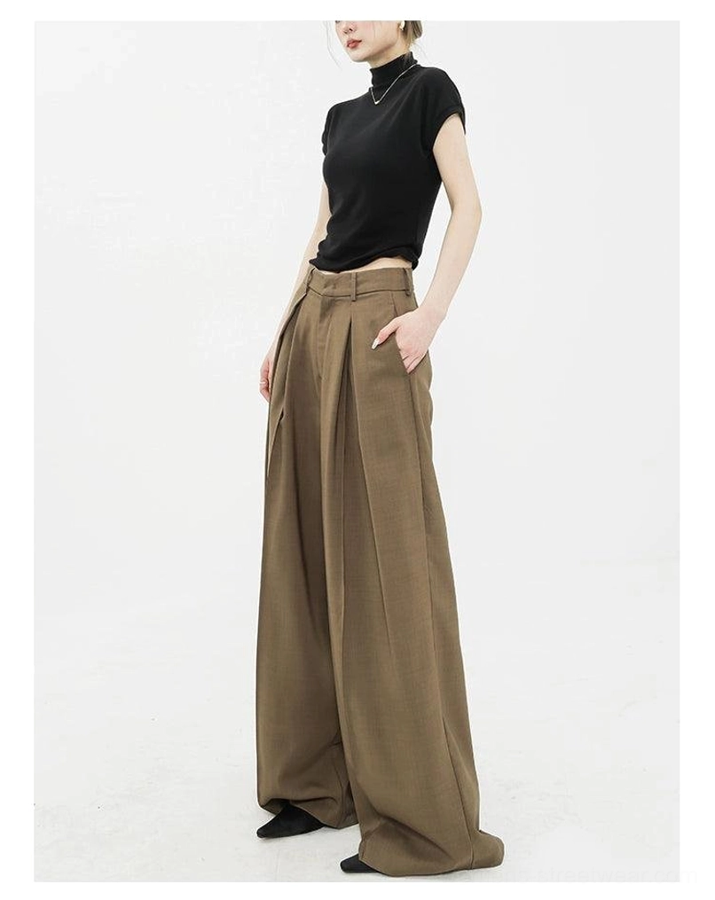 High-waist wide-leg palazzo streetwear pants versatile everyday styling view