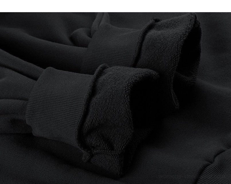 Layering-friendly oversized Korean streetwear hoodie product image for transitional weather and casual urban outfits