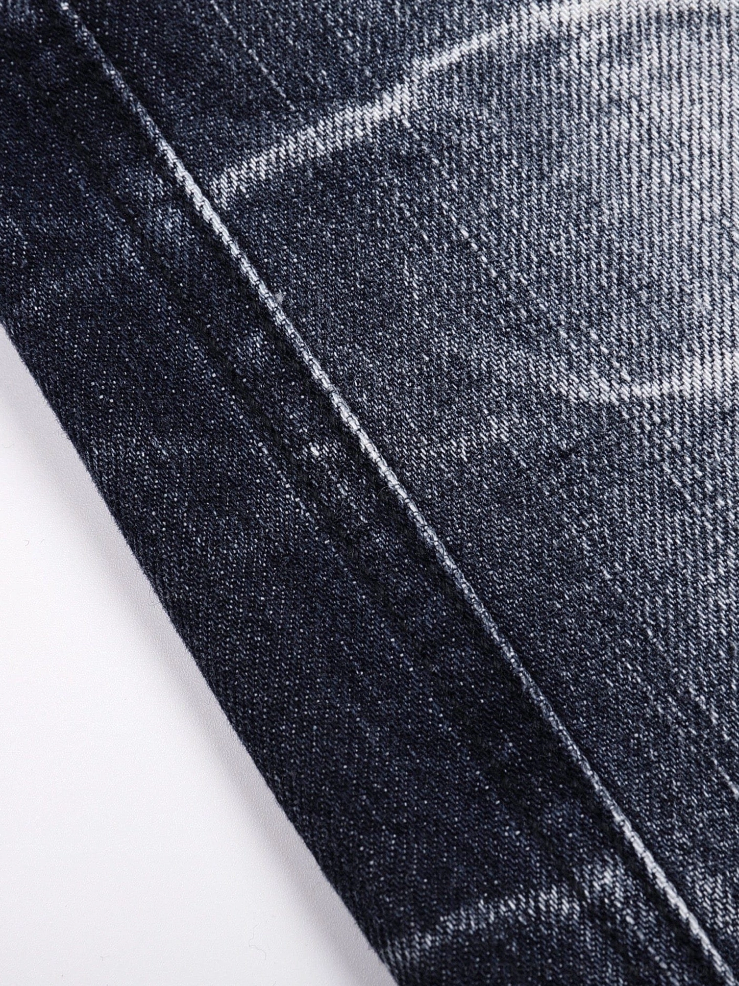 Lightning wash wide-leg jeans product image featuring oversized Y2K denim styling and streetwear proportions