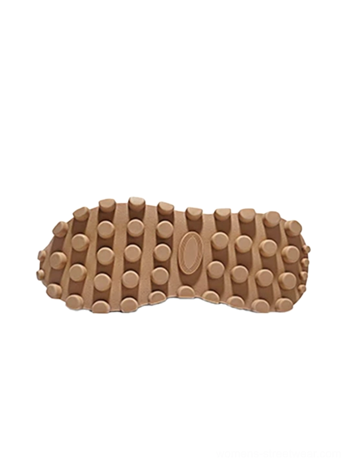 Modern platform casual shoes with perforated leather upper rounded toe and rugged low-top streetwear profile
