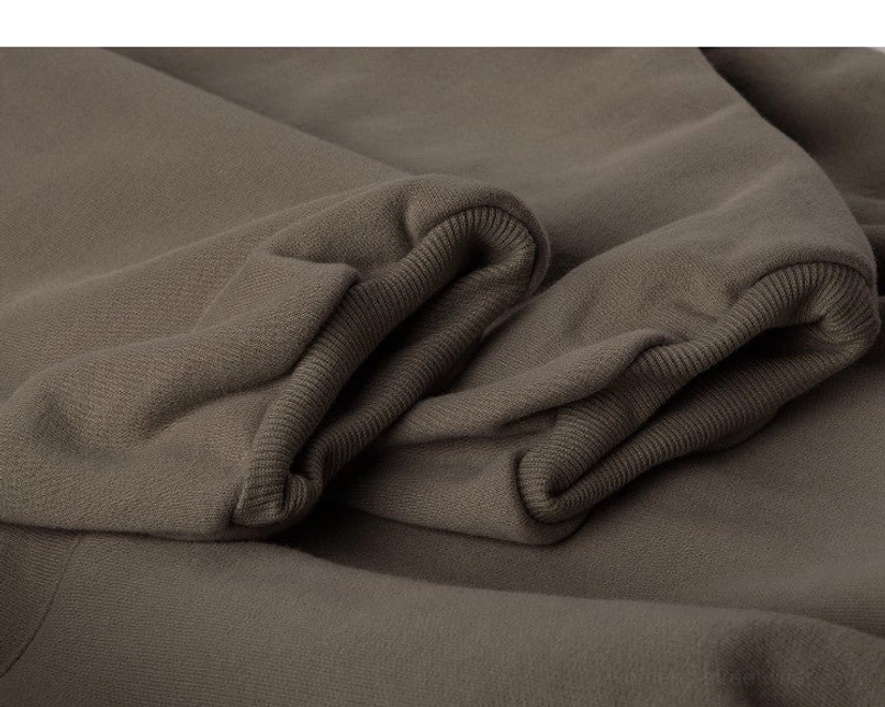 Unisex cropped fleece-lined hoodie gallery image with oversized streetwear shape and soft comfortable construction