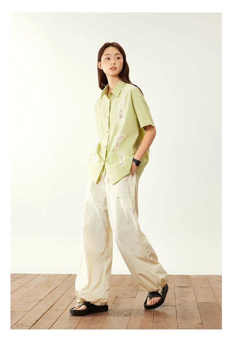 relaxed cargo pants styling flat lay photography streetwear essentials wardrobe