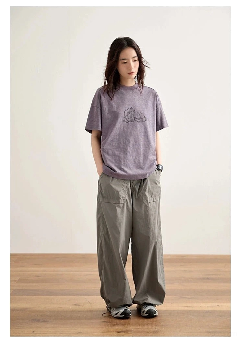 relaxed cargo pants oversized hoodie layering full-throttle streetwear silhouette