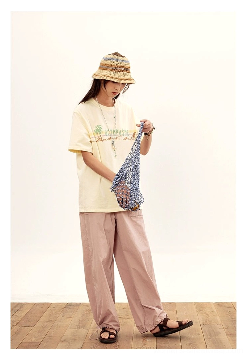 relaxed cargo pants oversized graphic tee pairing streetwear layering inspiration