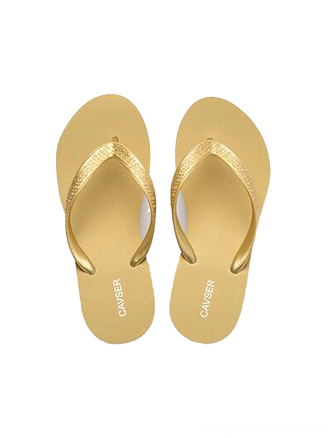 Elevated toe-ring flip-flops with a sculpted wedge shape for modern women’s summer fashion