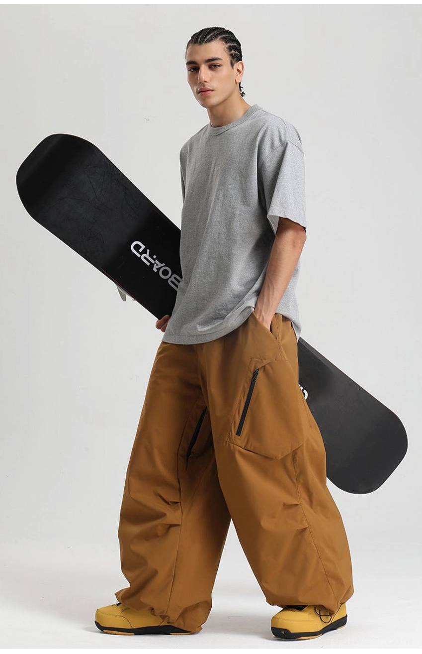 Snow pants size chart measurement guide waist hip inseam thigh circumference fit reference