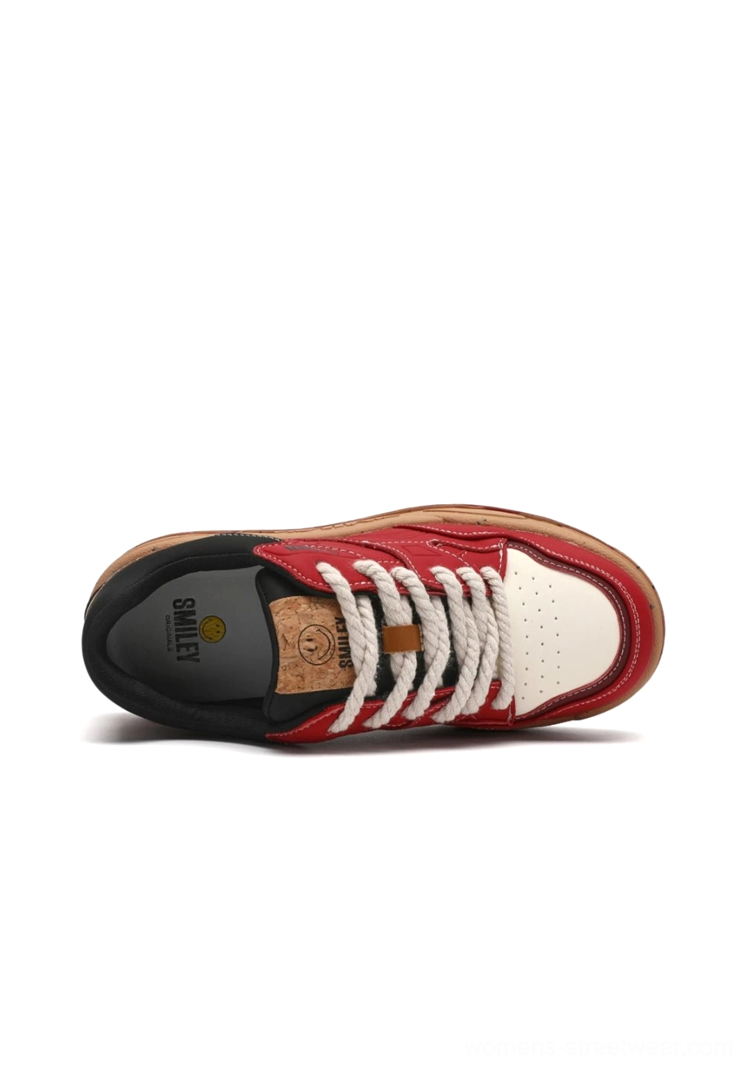 Streetwear platform sneakers with a structured skate-inspired upper, thick traction outsole, and retro casual styling