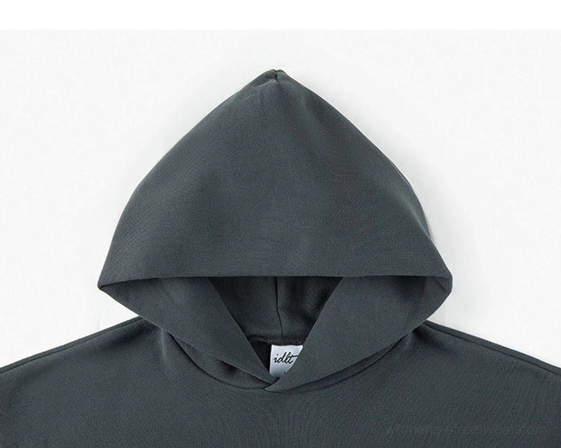 Unisex Acubi fashion hoodie product image with dropped shoulders ribbed trims and an easy oversized silhouette