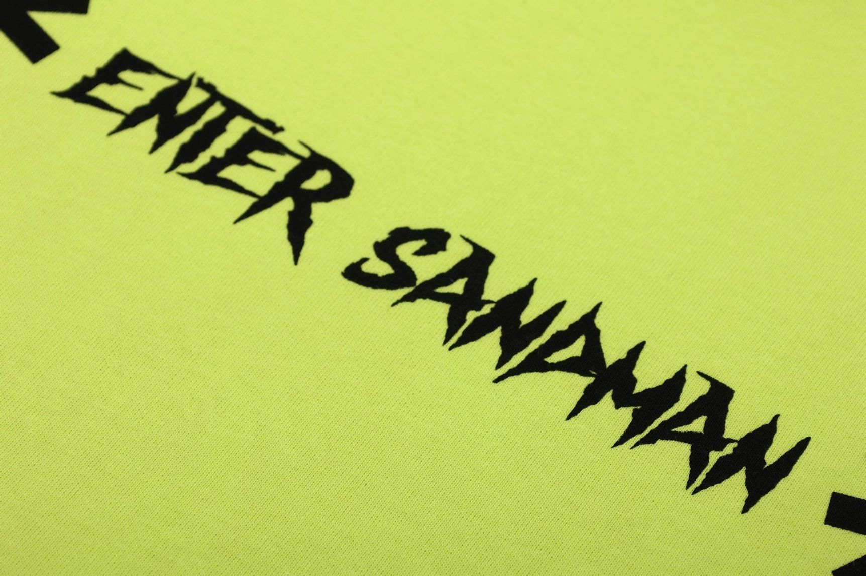 Urban gothic graphic tank top featuring neon panel contrast and a relaxed oversized streetwear fit