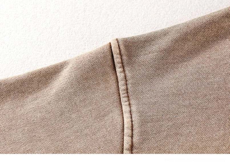 Vintage washed oversized hoodie with drop shoulders and ribbed trim in a casual Seoul-inspired streetwear view